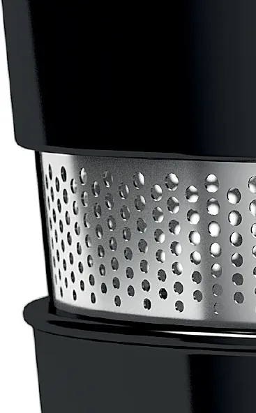 Bosch 150W Slow Juicer – MESM731MIN  Brushed Stainless Steel Cold Press Juicer – Quiet Operation