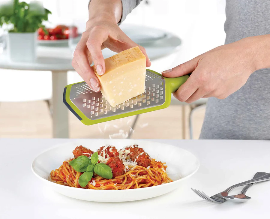 Joseph Joseph 2-in-1 Twist Grater, Compact Design,Hand Grater with Adjustable Handle