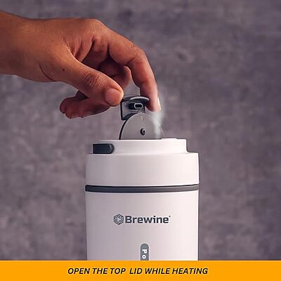 Brewine Portable Electric Kettle K16B (Grey)