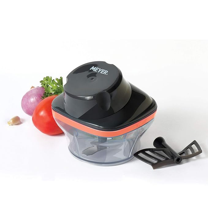 Meyer Vegetable Chopper – 250ml Capacity - Orange - Handy Kitchen Essential , All in one Chopper Meyer Vegetable Chopper – 250ml Capacity - Orange - Handy Kitchen Essential , All in one Chopper
