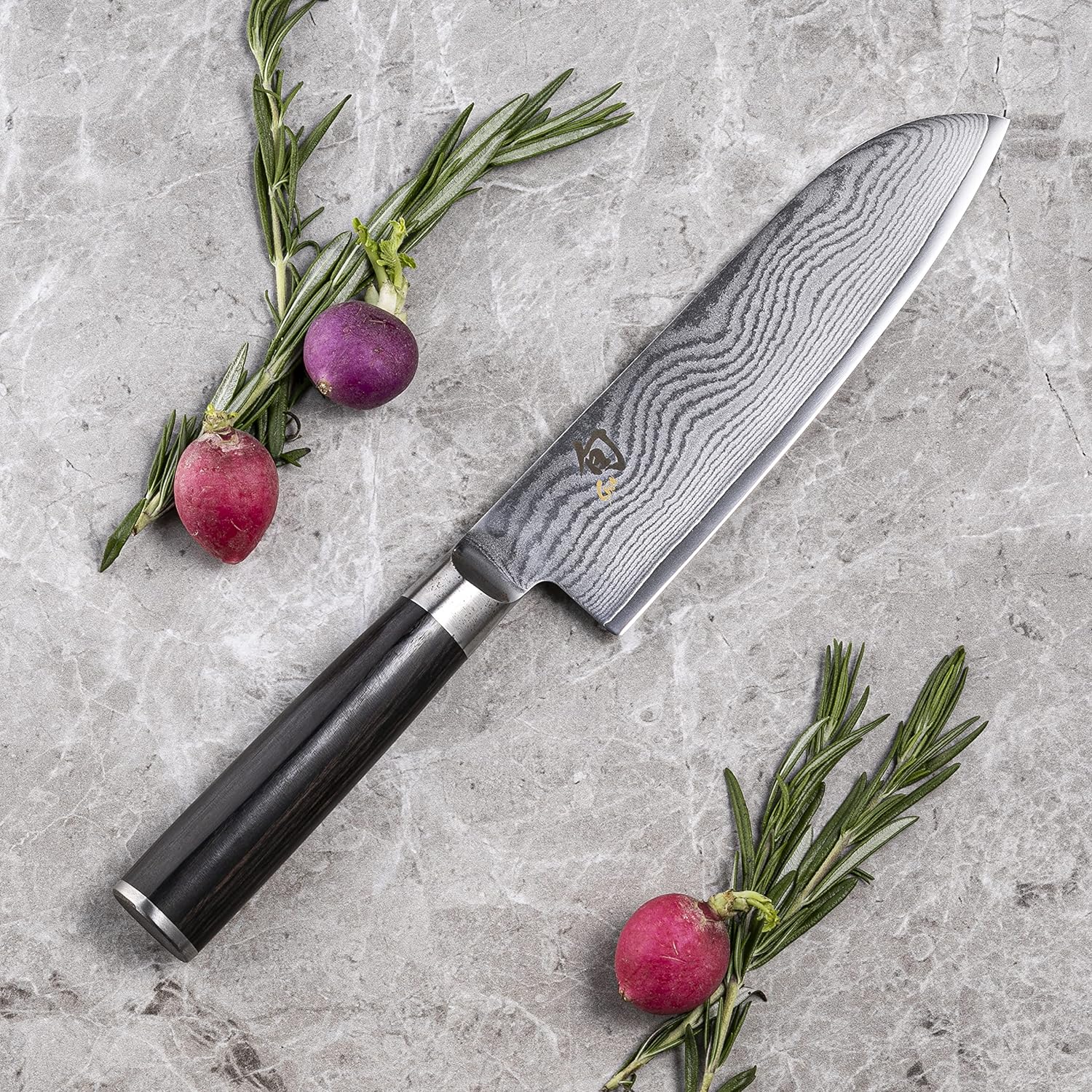 KAI Shun Classic 178mm Santoku Knife – Premium Japanese Chef’s Knife, Stainless Steel Kitchen Knife,vegetable Knife