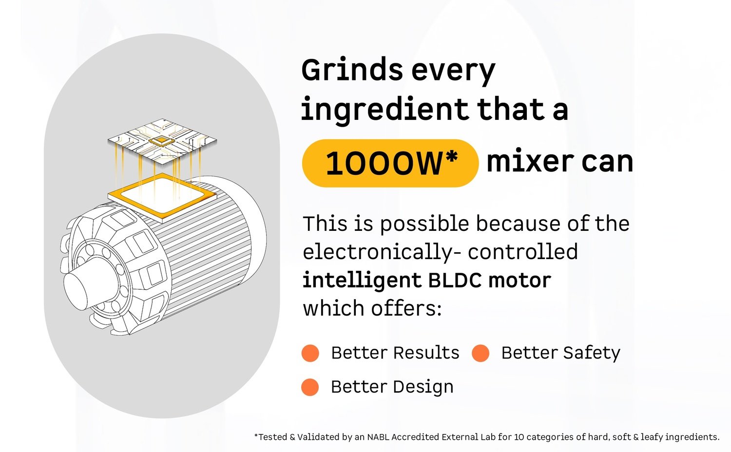 Atomberg Zenova Mixer Grinder with Unique Coarse Mode, 4 Jars including Unique Chopper Jar with Hands Free Operation (BLACK)