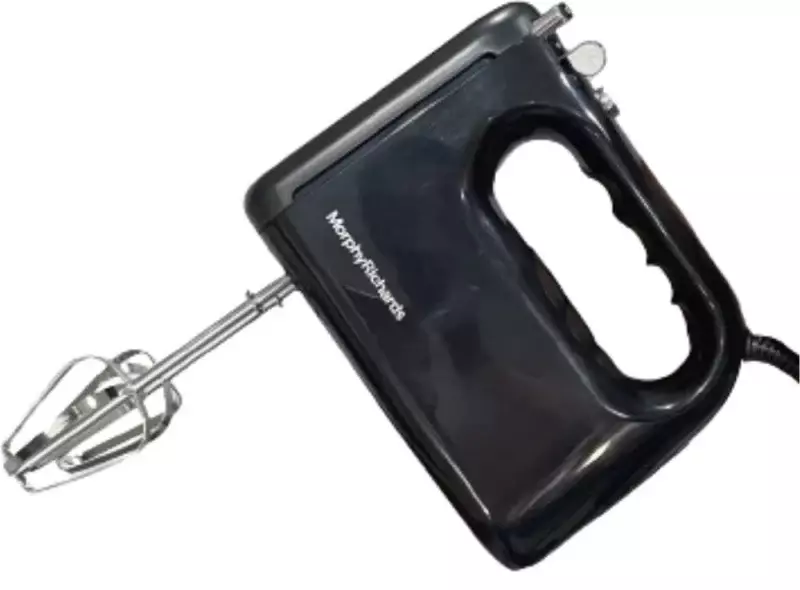 Morphy Richards Pro Mix 300W Hand Mixer- (BLACK) Ideal for Home Bakin