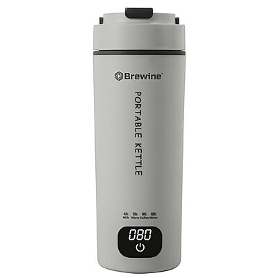 Brewine Portable Electric Kettle K16B (Grey)