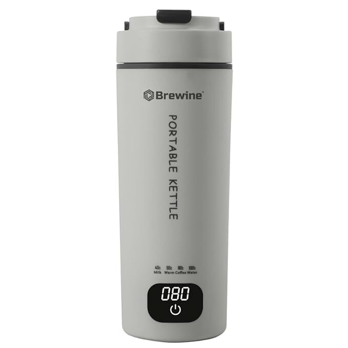 Brewine Portable Electric Kettle K16B (Grey)