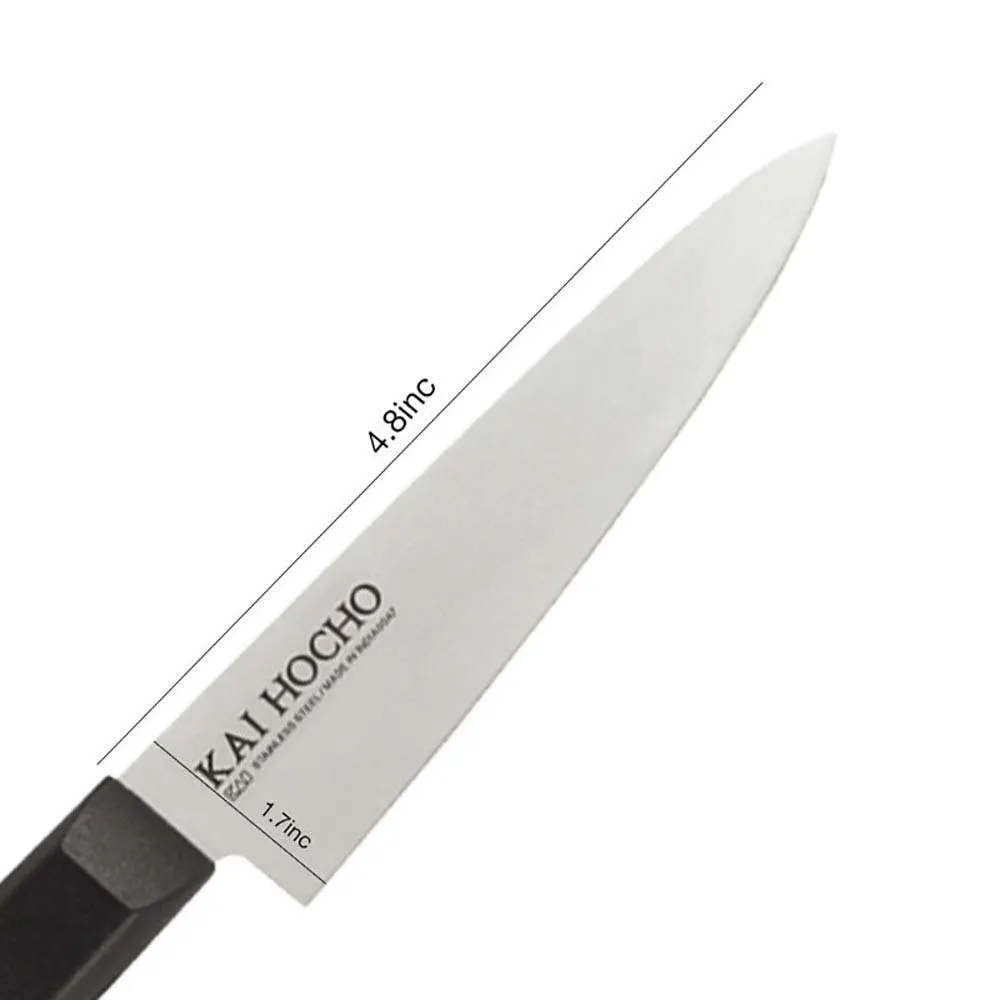 KAI Japanese Petty Knife – 120mm Hocho Premium Utility Knife for Precise Cutting