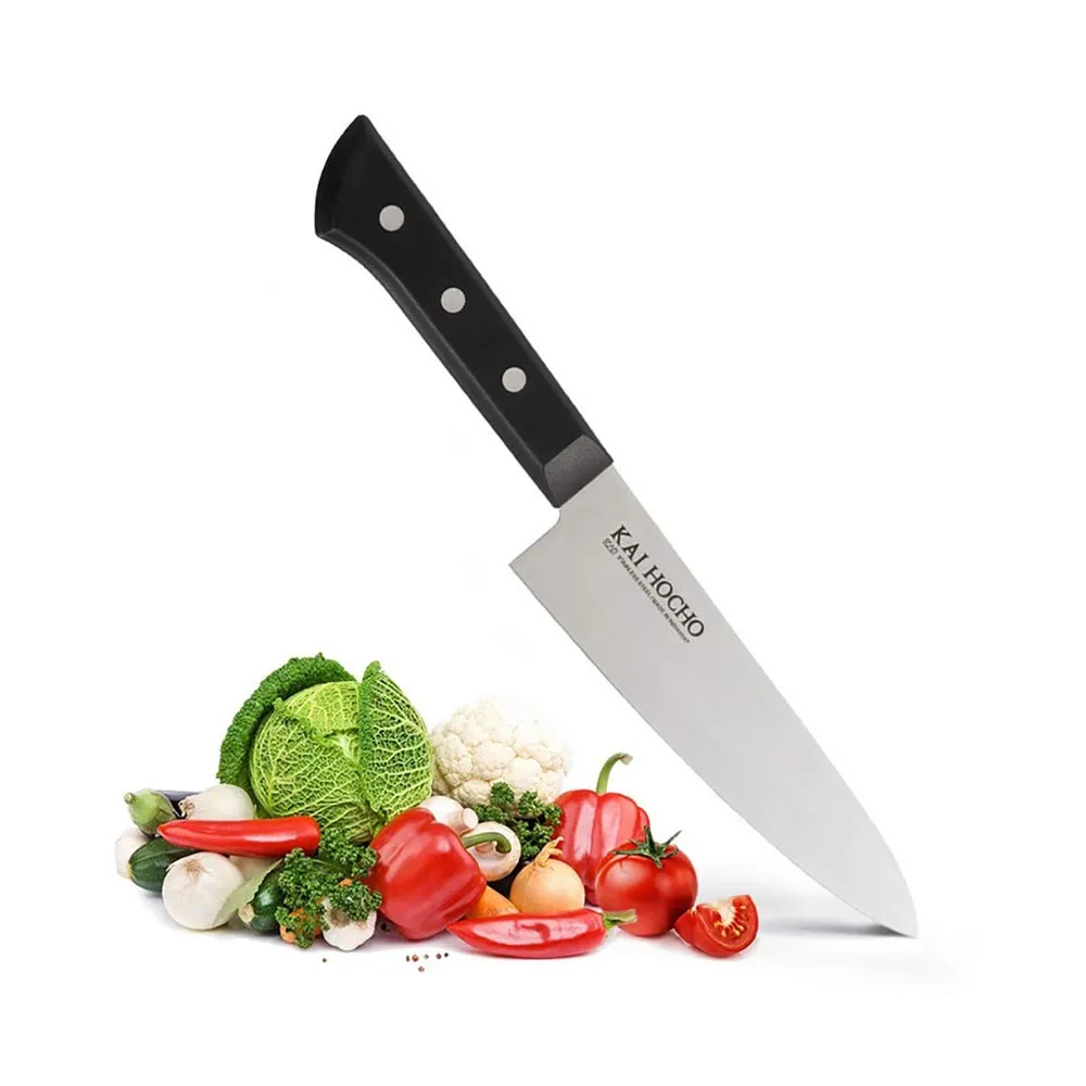 KAI 180mm Chef Knife – Hocho Premium Stainless Steel Blade, Japanese Culinary Precision, Razor-Sharp Edge