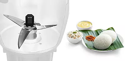 TrueMixx Pro 1000W Mixer Grinder with 5 Jars – Multi-Purpose Kitchen Grinder, BLACK