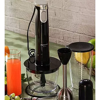 Panasonic 600W Hand Blender – MX-SS1 – Black – Multi-Function Stick Blende