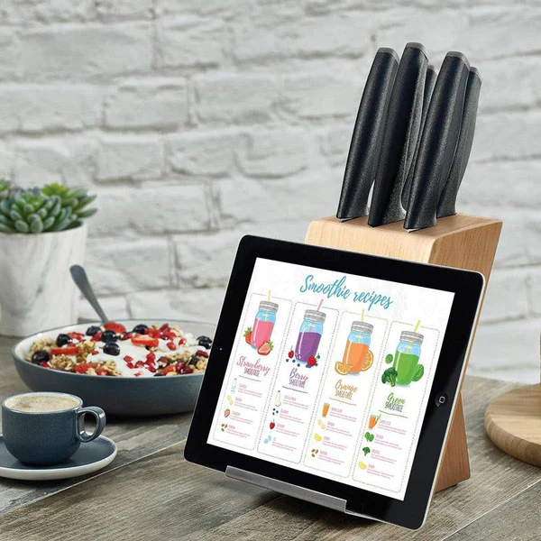 Advantage 5-Piece Knife Block Set by Richardson Sheffield – Everyday Kitchen Essentials with Stainless Steel Precision Blades